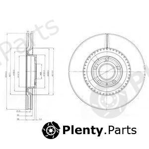  DELPHI part BG9003 Brake Disc