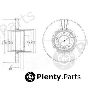  DELPHI part BG9005 Brake Disc