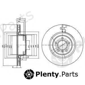  DELPHI part BG9009 Brake Disc