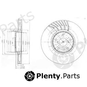  DELPHI part BG9011 Brake Disc