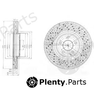  DELPHI part BG9014 Brake Disc