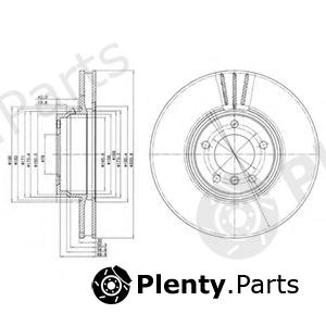  DELPHI part BG9212 Brake Disc
