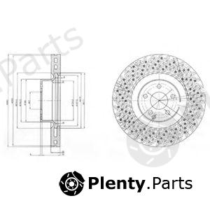  DELPHI part BG9879 Brake Disc