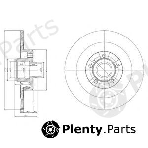  DELPHI part BG9024RS Brake Disc