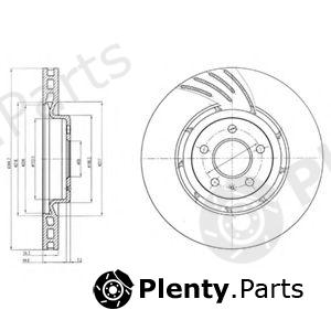  DELPHI part BG9052 Brake Disc
