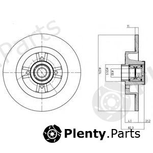 DELPHI part BG9030RS Brake Disc