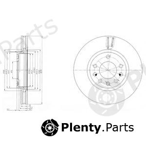  DELPHI part BG4149 Brake Disc