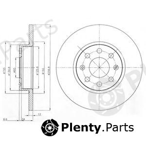  DELPHI part BG4155 Brake Disc