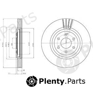  DELPHI part BG4176 Brake Disc