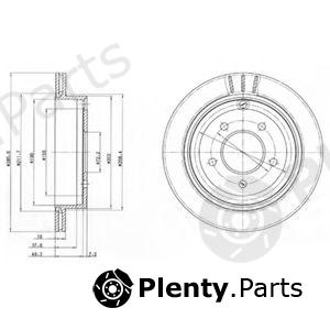  DELPHI part BG4177 Brake Disc