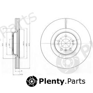  DELPHI part BG9060 Brake Disc