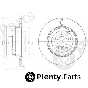  DELPHI part BG9080 Brake Disc