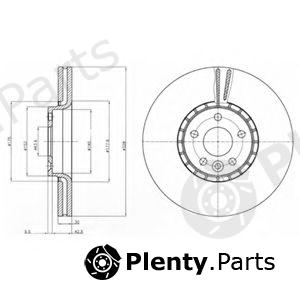  DELPHI part BG9085 Brake Disc