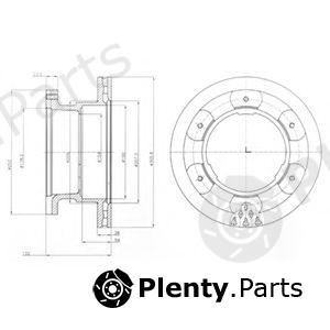  DELPHI part BG9069 Brake Disc