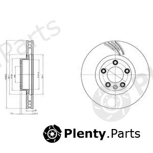  DELPHI part BG9101 Brake Disc