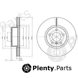  DELPHI part BG9108 Brake Disc