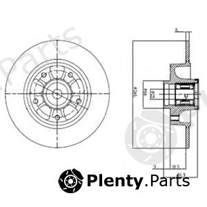  DELPHI part BG9112RS Brake Disc
