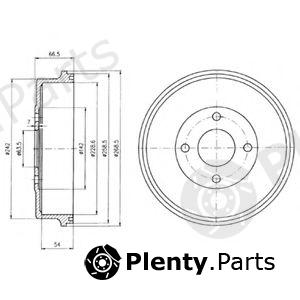  DELPHI part BF314 Brake Drum
