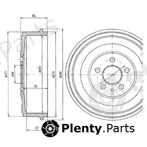  DELPHI part BF325 Brake Drum