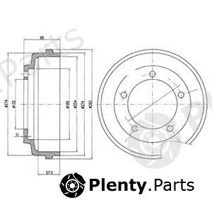  DELPHI part BF479 Brake Drum