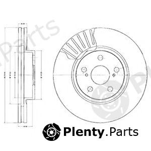  DELPHI part BG2887 Brake Disc