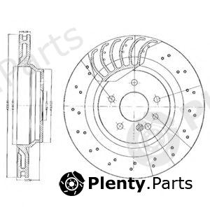 DELPHI part BG3880 Brake Disc