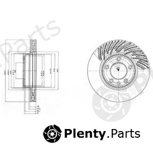  DELPHI part BG9949 Brake Disc