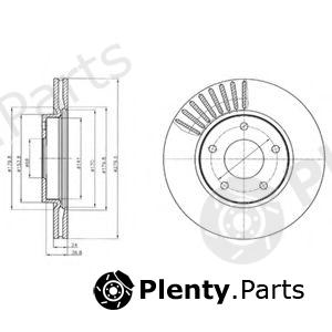  DELPHI part BG4282 Brake Disc