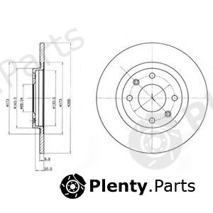  DELPHI part BG2308 Brake Disc