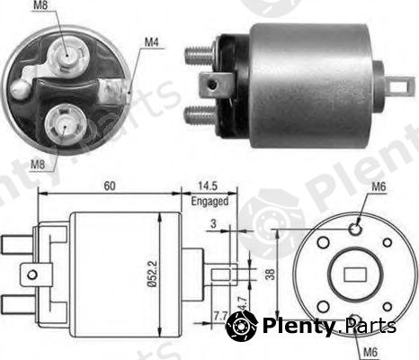  MAGNETI MARELLI part 940113050023 Solenoid Switch, starter