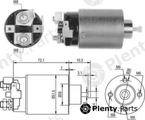  MAGNETI MARELLI part 940113050476 Solenoid Switch, starter