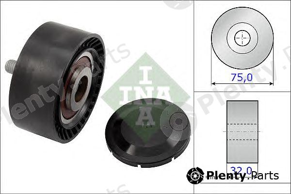  INA part 532072210 Deflection/Guide Pulley, v-ribbed belt
