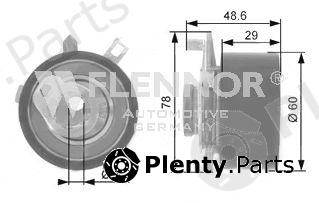  FLENNOR part FS03100 Tensioner Pulley, timing belt