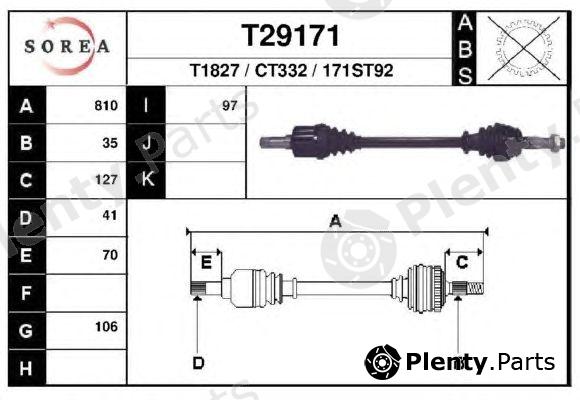  EAI part T29171 Drive Shaft