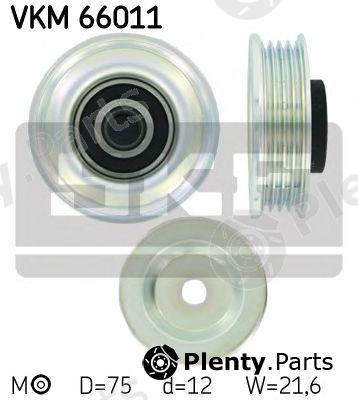  SKF part VKM66011 Tensioner Pulley, v-ribbed belt