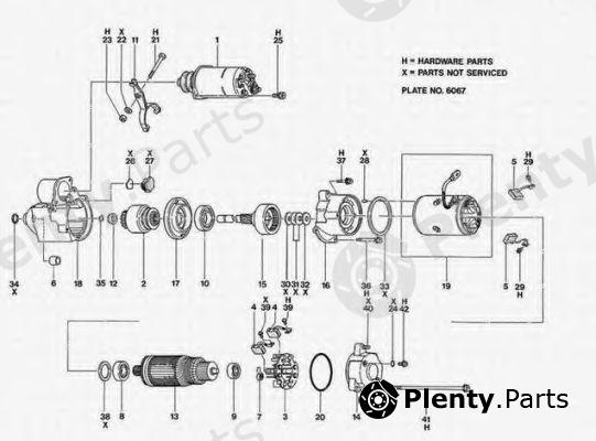  DELCO REMY part 10479626 Starter