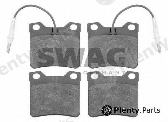  SWAG part 62916137 Brake Pad Set, disc brake