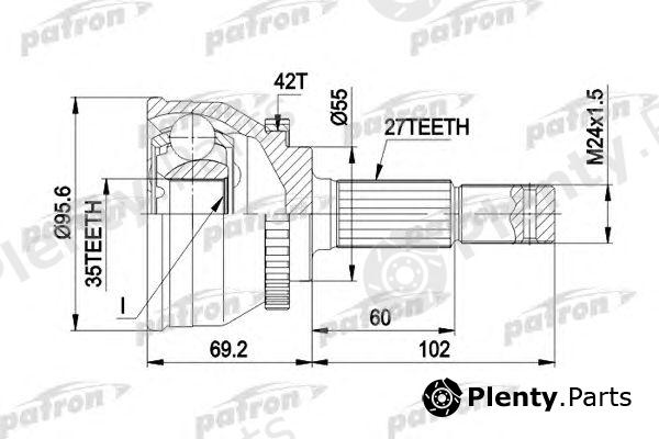  PATRON part PCV9094 Joint Kit, drive shaft