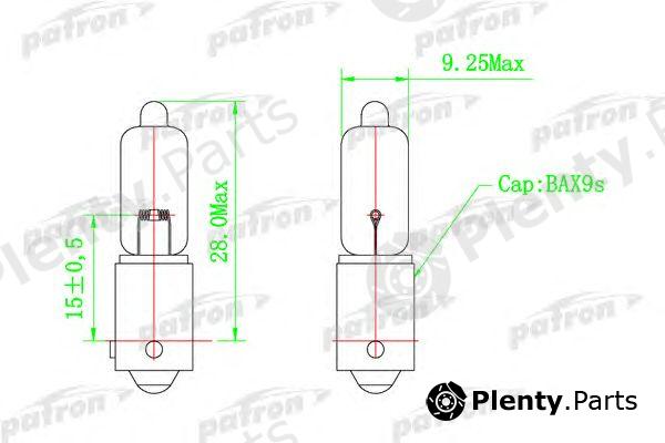  PATRON part PLH6W Bulb, reading light