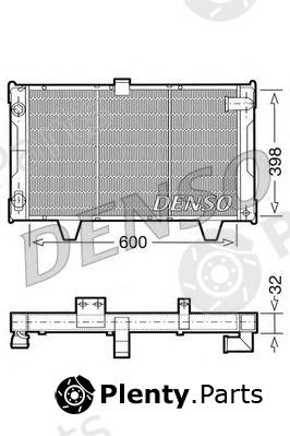  DENSO part DRM21061 Radiator, engine cooling