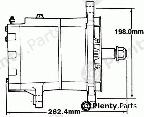  DELCO REMY part 19011150 Alternator
