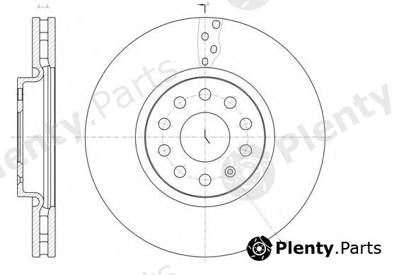  REMSA part 61479.10 (6147910) Brake Disc
