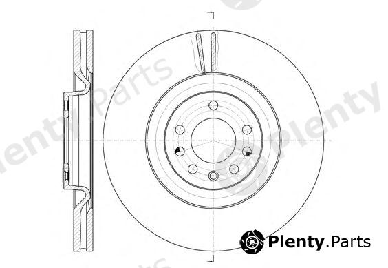  REMSA part 61487.10 (6148710) Brake Disc