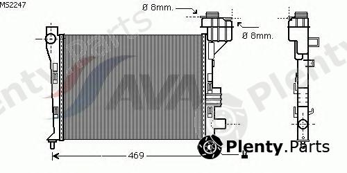  AVA QUALITY COOLING part MS2247 Radiator, engine cooling