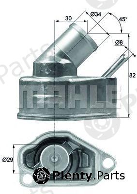  MAHLE ORIGINAL part TI1092 Thermostat, coolant