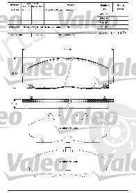  VALEO part 601314 Brake Pad Set, disc brake