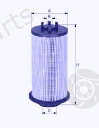  UNICO FILTER part EFP9250/1X (EFP92501X) Fuel filter