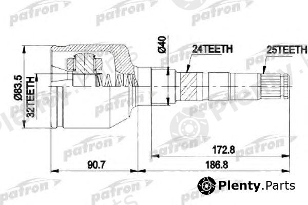  PATRON part PCV9537 Joint Kit, drive shaft