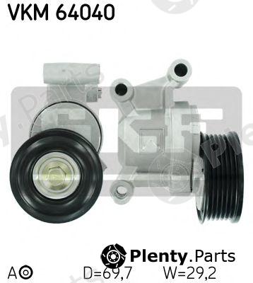  SKF part VKM64040 Tensioner Pulley, v-ribbed belt