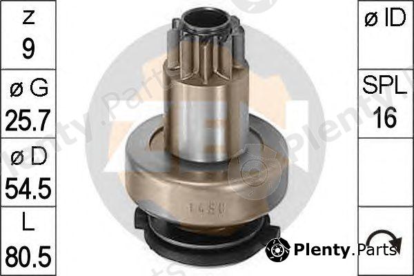  ERA part ZN1480 Freewheel Gear, starter
